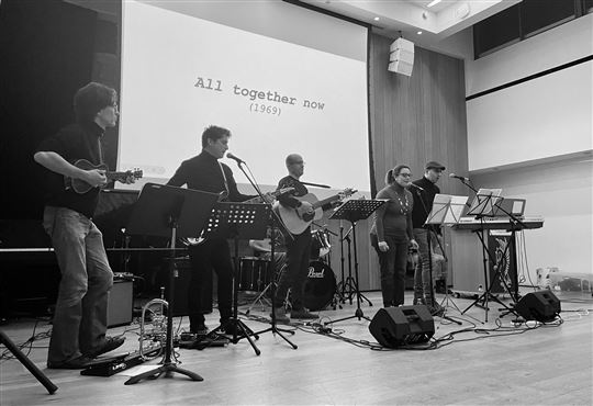 The musical evening dedicated to the Beatles at the Convergence